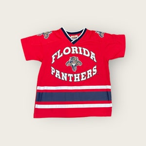 CustomCat Florida Panthers Vintage NHL Crewneck Sweatshirt Navy / 4XL