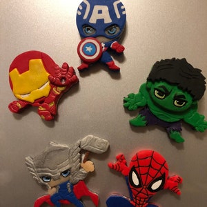 Calamite Avengers Magnets Chibi