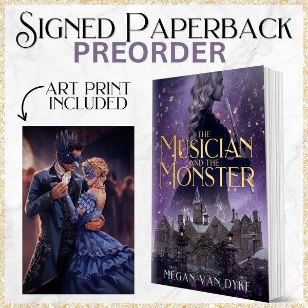 The Musician and the Monster Signed Paperback PREORDER