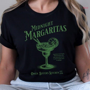 Midnight Margaritas Shirt Practical Magic, Tequila Shirt, Witchy Shirt, Witch Shirt, Owen sisters kitchen, Spooky Shirt, Halloween Shirt 90s