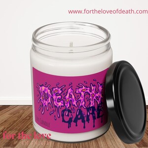 Mortician Death Care Soy Candle, Funeral Director Gift, Embalmer, Last Responder, Morgue Coroner Medical Examiner, Mortuary Science, Gothic