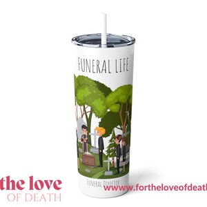 Funeral Life - Funeral Dirigent Becher mit Strohhalm,