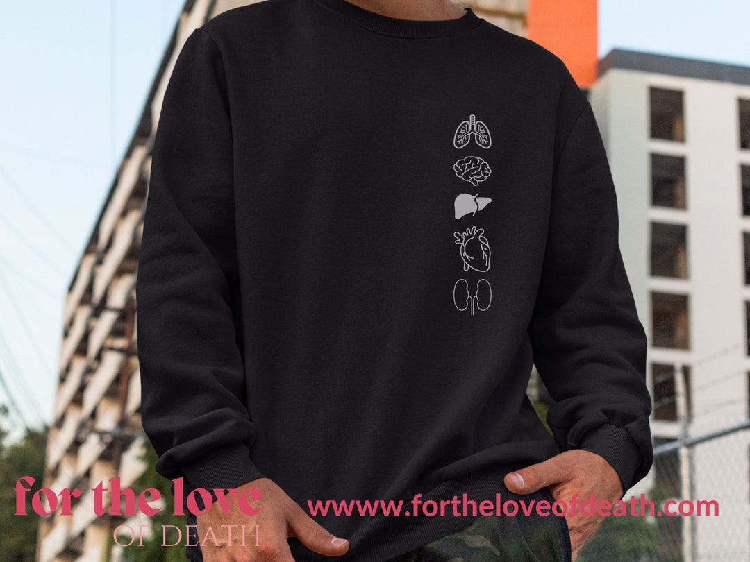Anatomy Sweatshirt, Medical Professionals, Science Enthusiasts, and