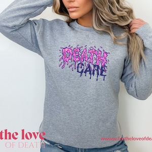 Funeral Director / Mortician / Embalmer Death Care Retro Unisex Sweatshirt, Gift for Coroner, Medical Examiner, Care for the dead, Deceased