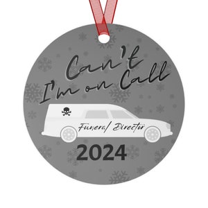 Adorno navideño de regalo para director de funeraria 2024, empresario de pompas fúnebres, regalo para estudiante de ciencias mortuorias, futuro embalsamador, líquido para embalsamar, regalo para la morgue