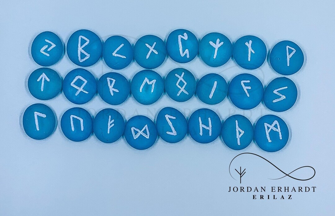 Waves Rune Blue Wave Rune Set 1 - Etsy Canada