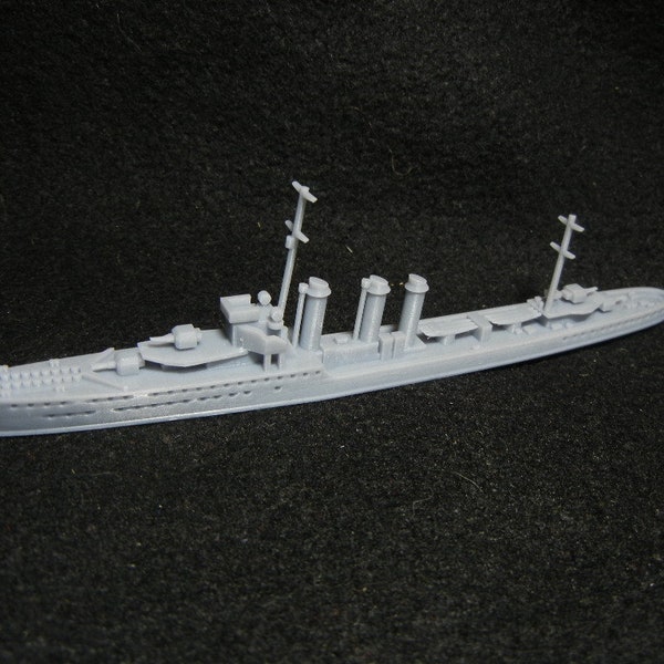 Unpainted 1/700 French Bourrasque Class Destroyer - 3d resin printed