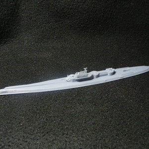 Unpainted 1/600 Japanese IJN I-401 submarine - 3d resin printed