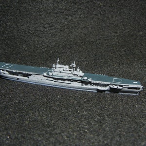 Painted 1/2400 USS Enterprise Aircraft Carrier