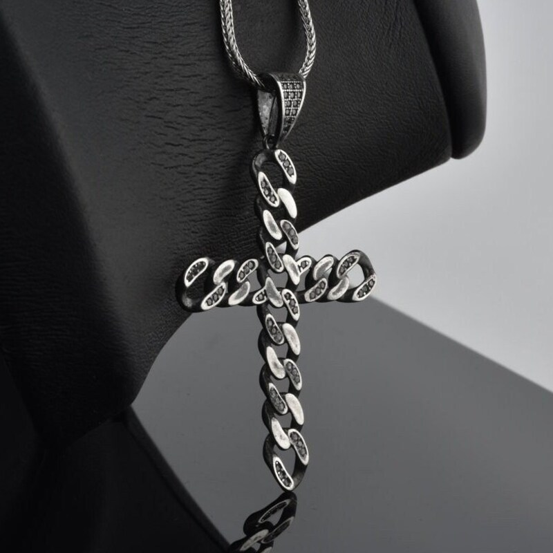 Cool Cross Necklace - Etsy