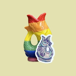 Lil&#39; Gluggle Jug Sticker