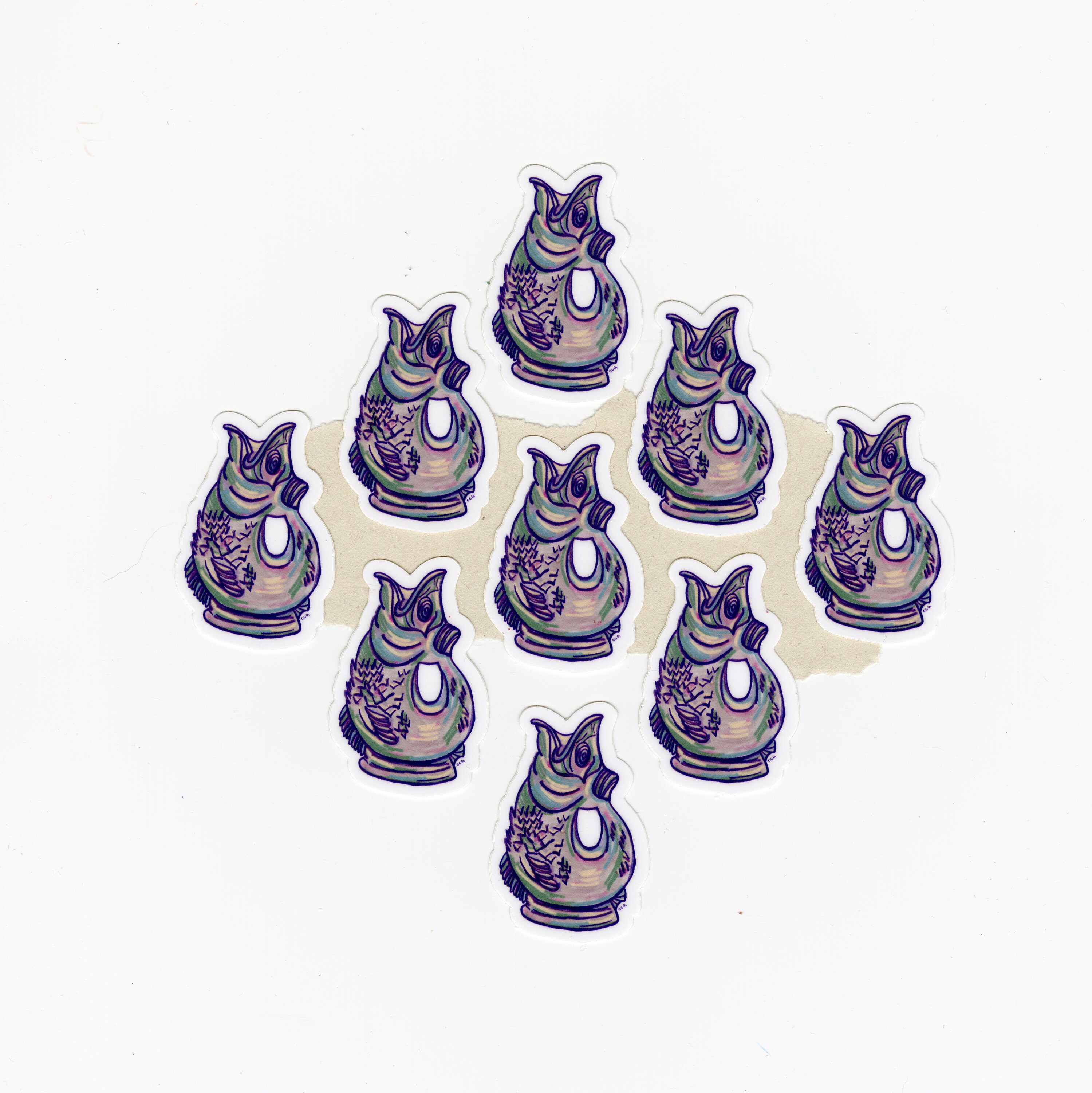 Lil' Gluggle Jug Sticker - Etsy