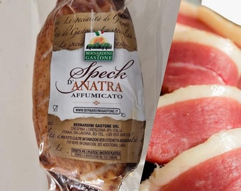 Speck d'anatra affumicato naturalmente | 550/650 gr c.ca