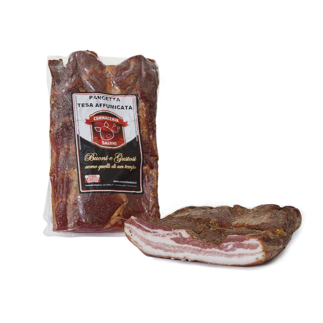Stretched Smoked Pancetta With Natural Flavors Gluten Free Etsy