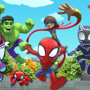 Spidey and Friends Digital Images