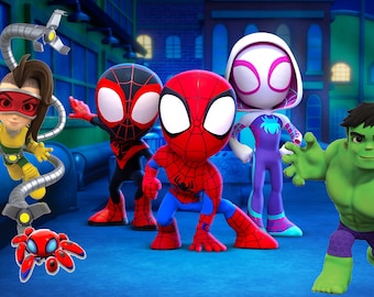 Spidey and Friends Digital Images