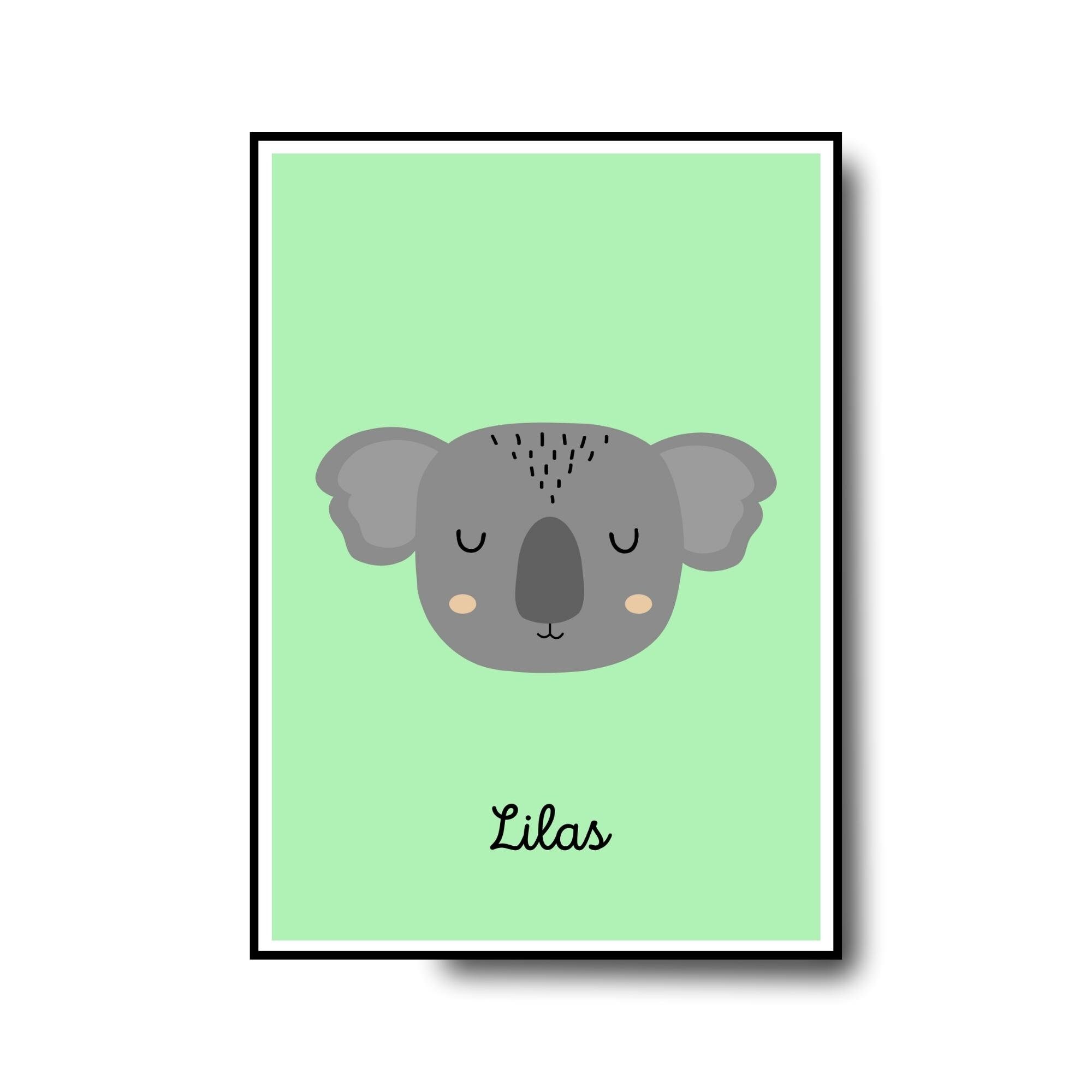 Poster chambre ado image Koala - TenStickers