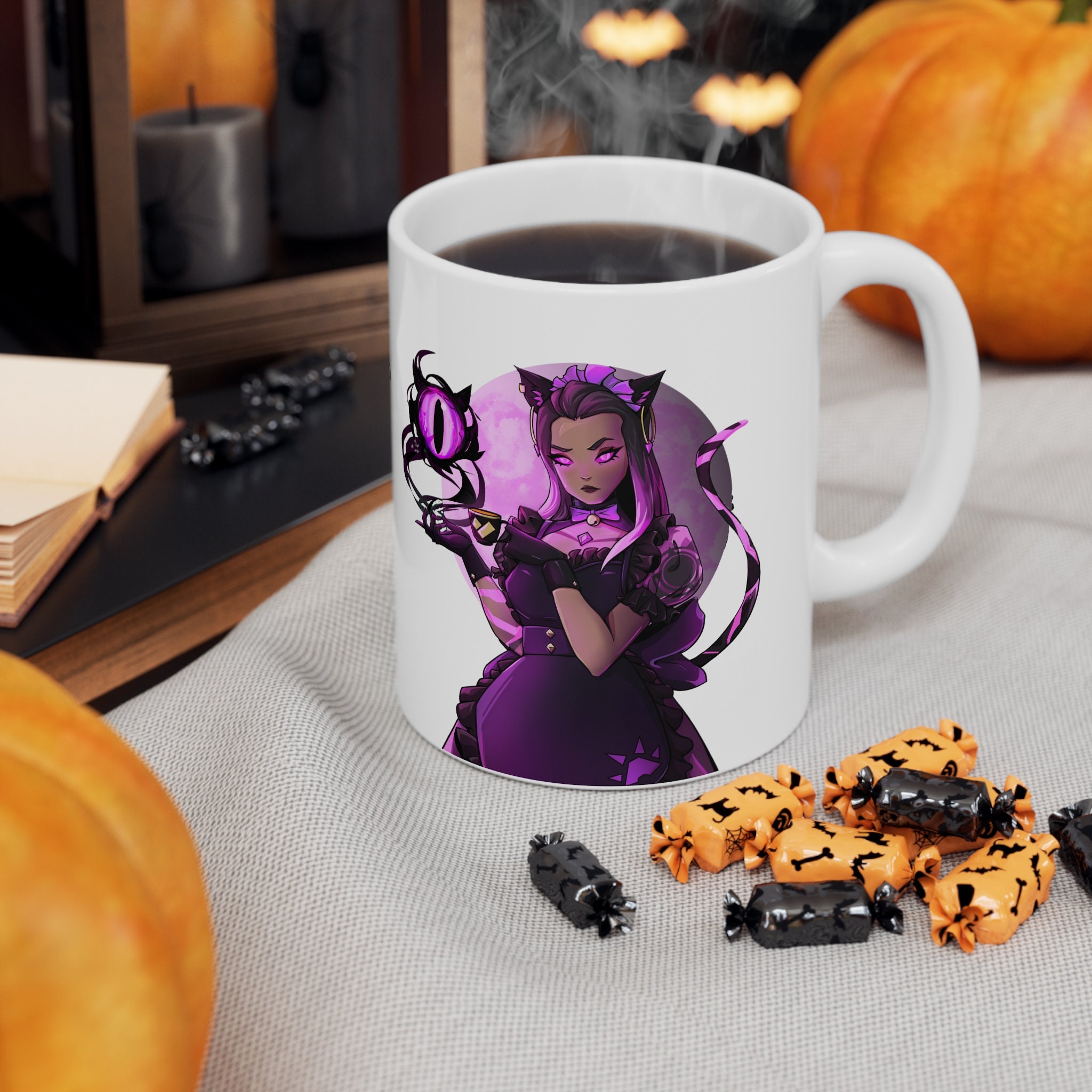 Halloween VALORANT REYNA Tasse - Spooky Custom Gamer Cup - Personalisieren Sie mit Ihrem Tag