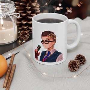 Custom Coffee Mug ,VALORANT CHAMBER ,Christmas Gift, for her or him, Cool fan art, cute, Chamber Valorant, Tea mug, Birthday Gift