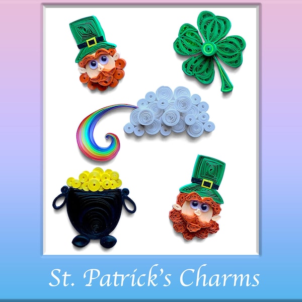 Quilled St. Patrick's Day Charms | Intermediate (4hrs)