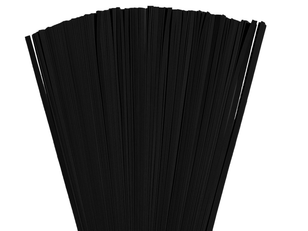 Black Quilling Paper/cardstock Strips 1.5/3/5/10mm X 280mm Cutting Die