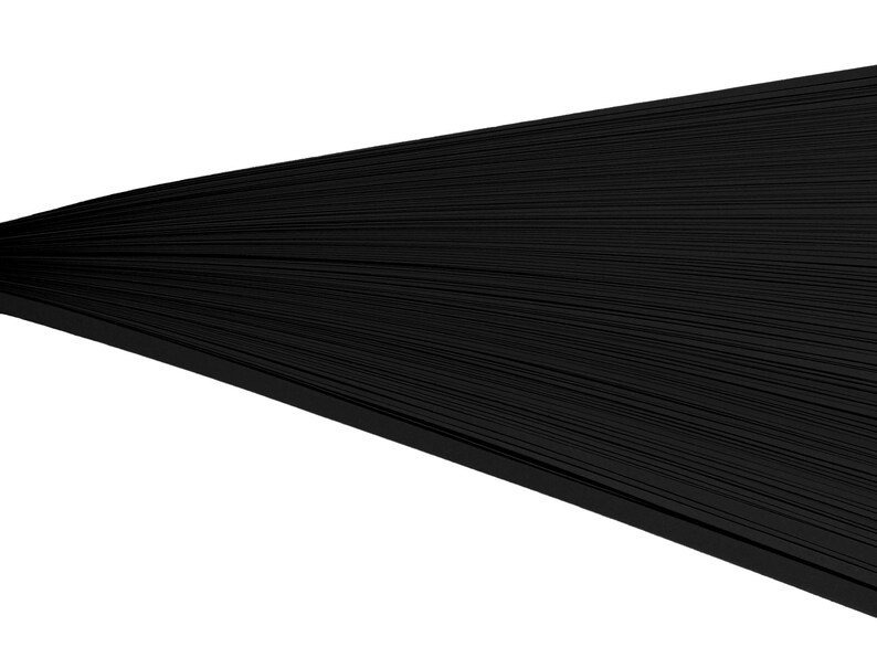 Black Quilling Paper/cardstock Strips 1.5/3/5/10mm X 280mm Cutting Die