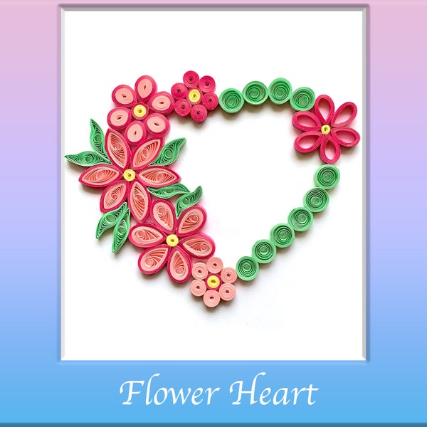 Quilled Flower Heart | Beginners (3hrs)