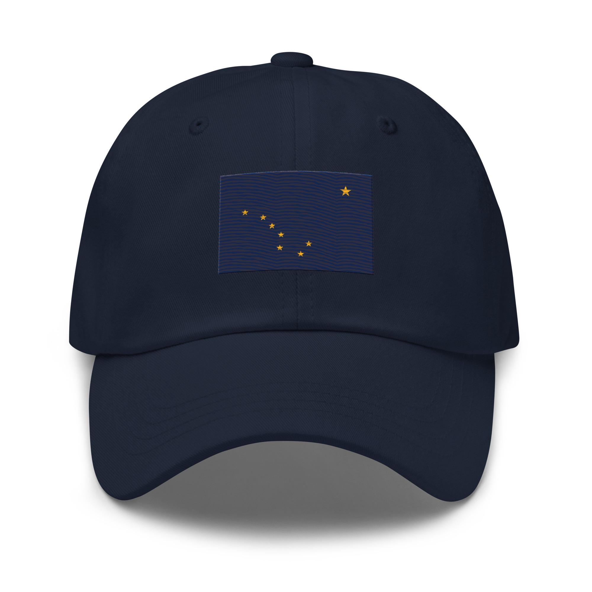 Alaska State Flag Cap - Adjustable Dad Hat - Etsy