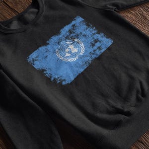 United Nations Flag Sweatshirt
