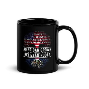 American Grown Belizean Roots Flag Mug