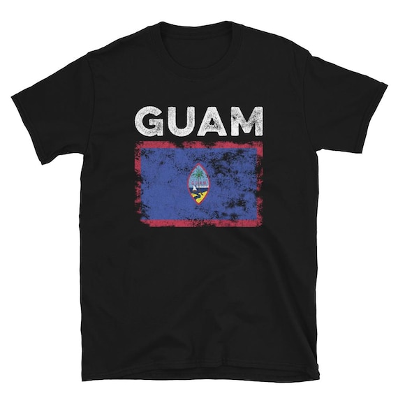 新品未使用 GUAM Championship Tシャツ グァムゴルフクラブ グアム国旗ダメージ加工 - グアム国旗Tシャツ - Etsy 日本