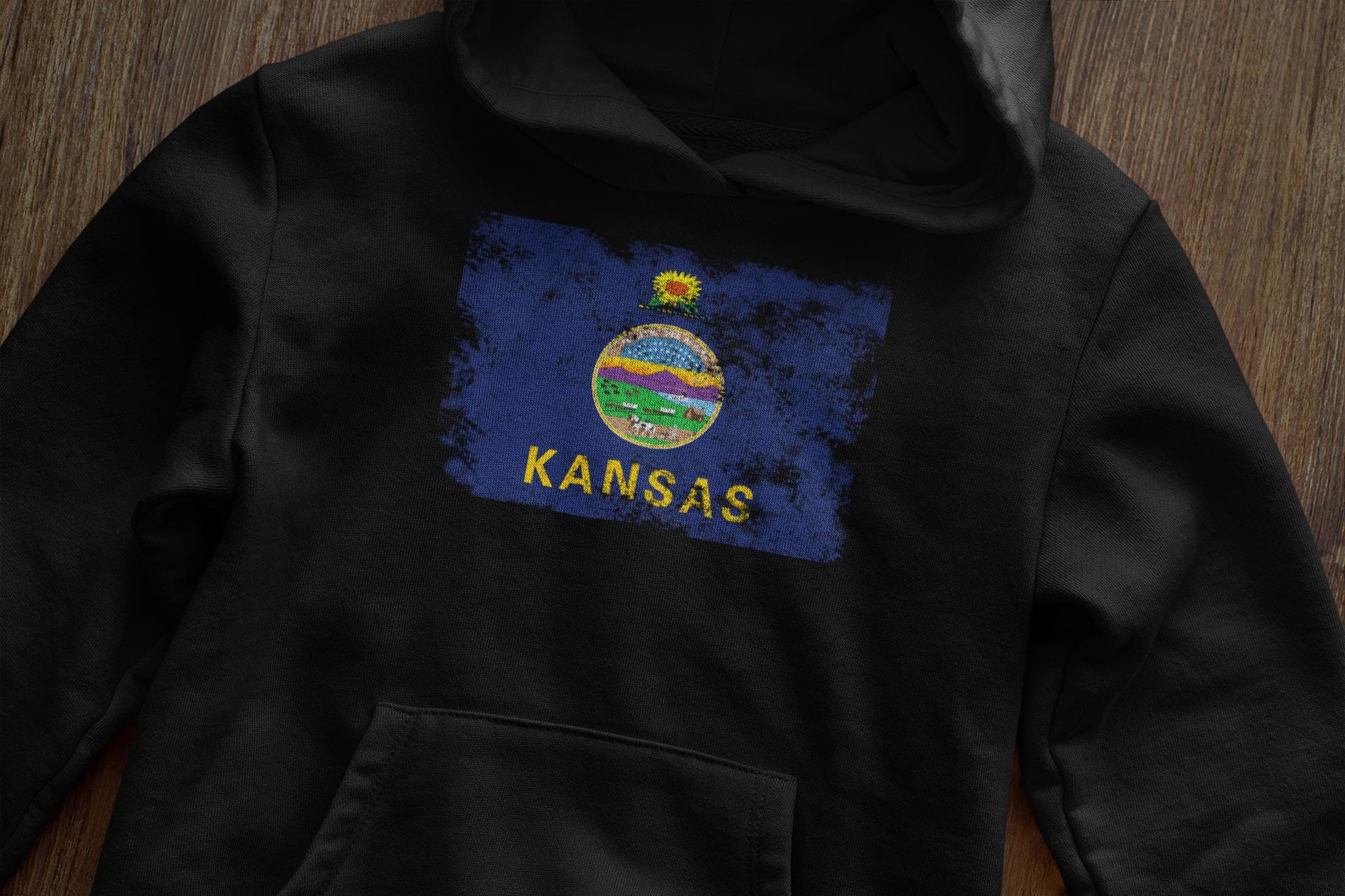 カンザス州旗パーカー - Etsy 日本