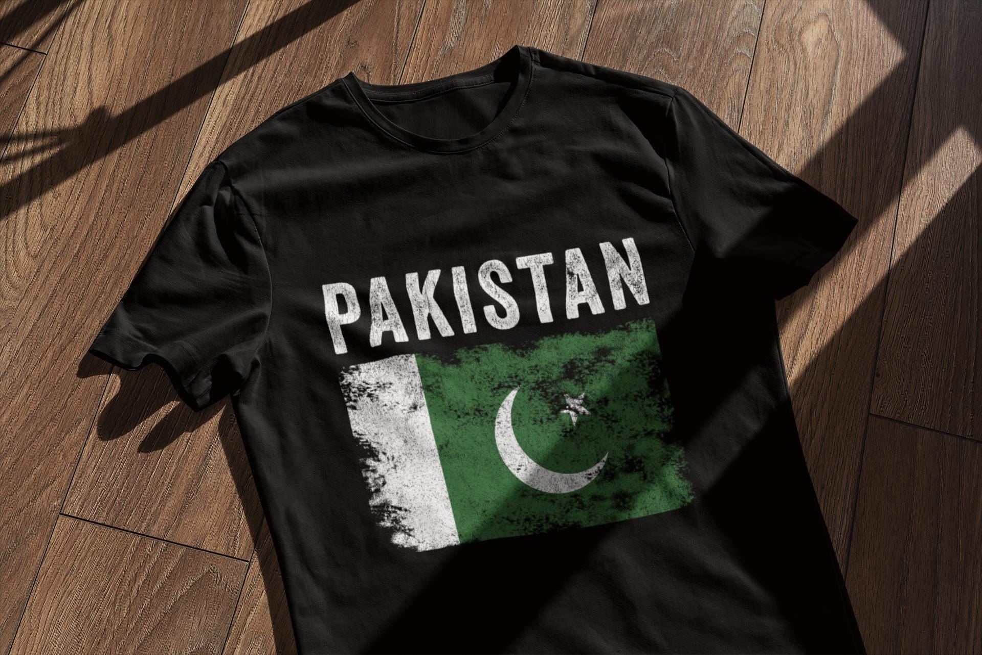 T-shirt Bandiera Pakistan 100% Cotone Uomo Donna Bambino - Giorno Dell'Indipendenza