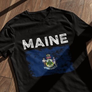Maine State Flag T-Shirt