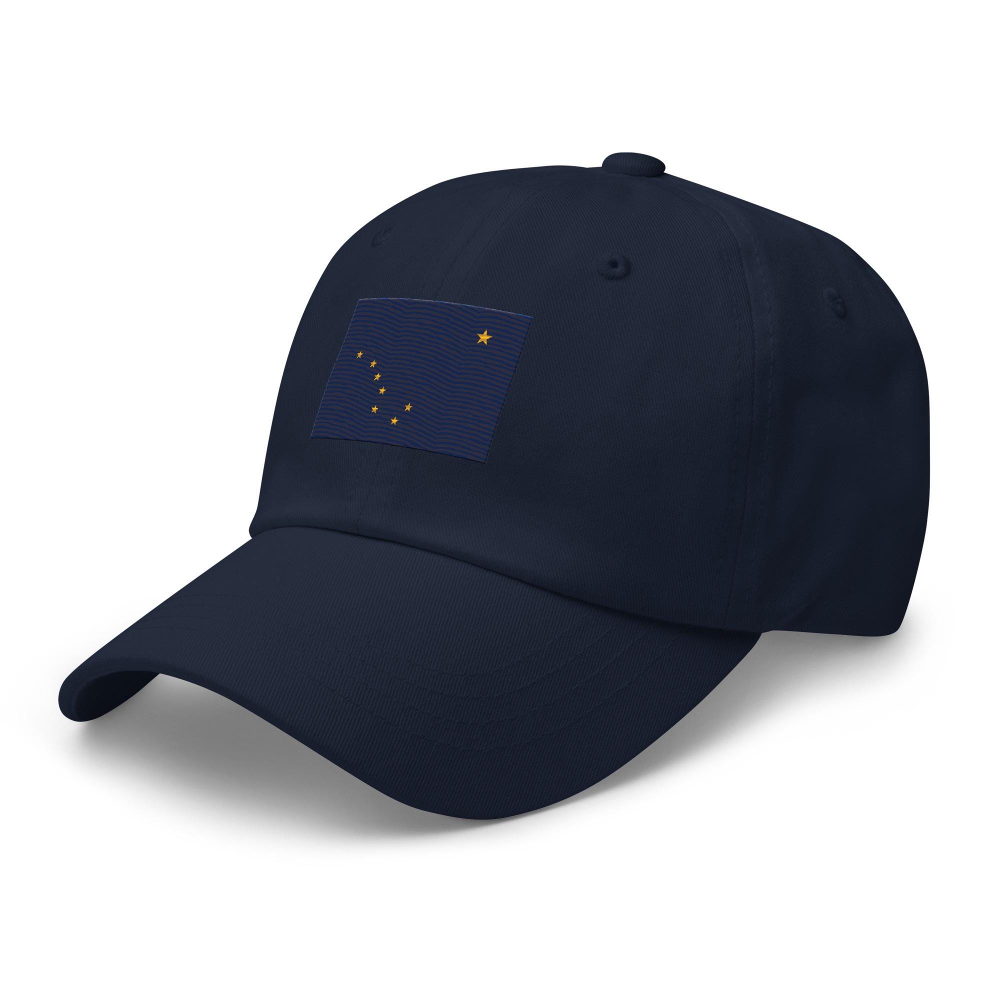 Alaska State Flag Cap - Adjustable Dad Hat - Etsy