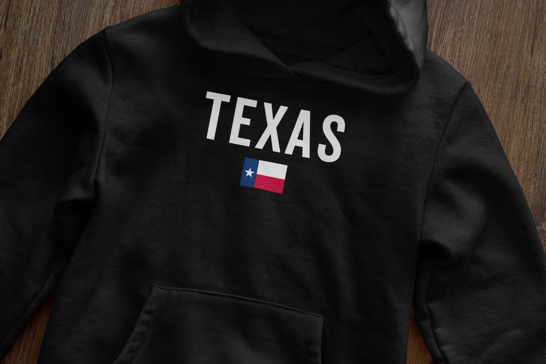 Texas State Flag Hoodie - Etsy