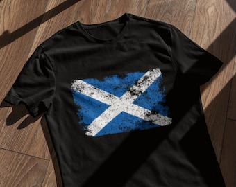 Skottlands flagga t-shirt