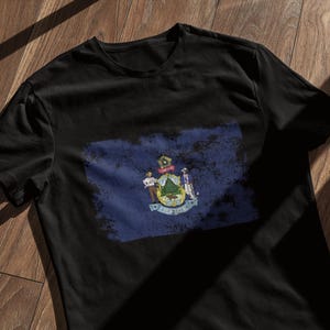 Maine State Flag T-Shirt