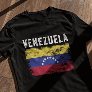 Venezuela Flagge Vintage - Venezolanische Flagge T-Shirt