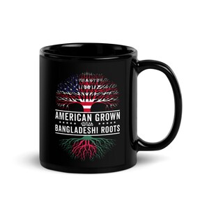 American Grown Bangladeshi Roots Flag Mug