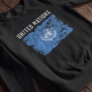 United Nations Flag Sweatshirt