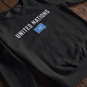 United Nations Flag Sweatshirt