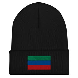 Dagestan Flagge Beanie - Bestickte Wintermütze