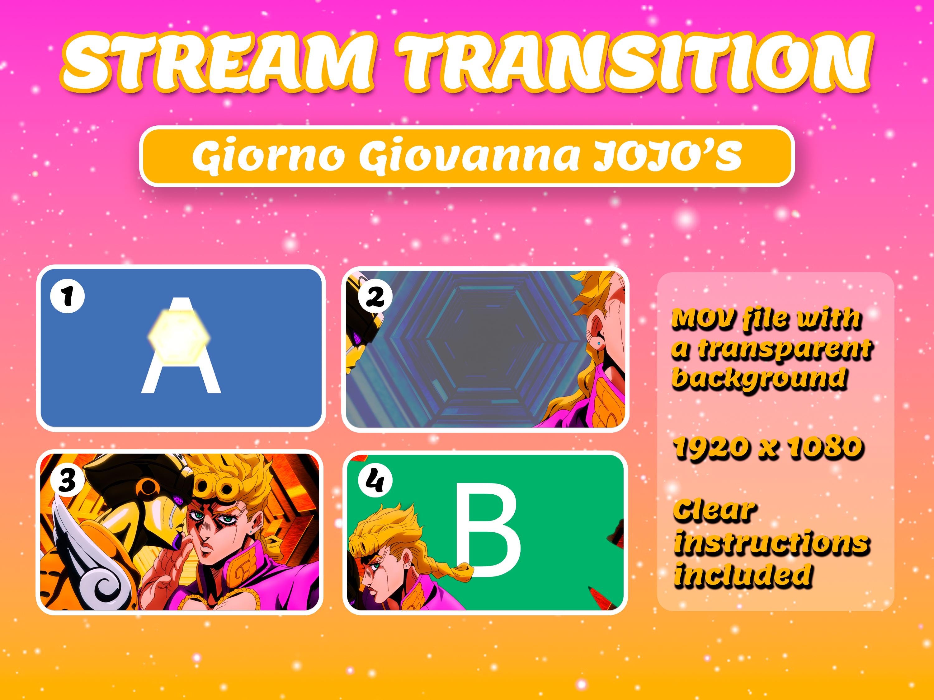 Anime Transition Golden Fight Overlay *WITH SOUND* - Stinger Overlay ...