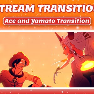 Anime transition Promise Overlay *WITH SOUND* - Stinger Overlay for Twitch, Youtube, OBS, Streamlabs