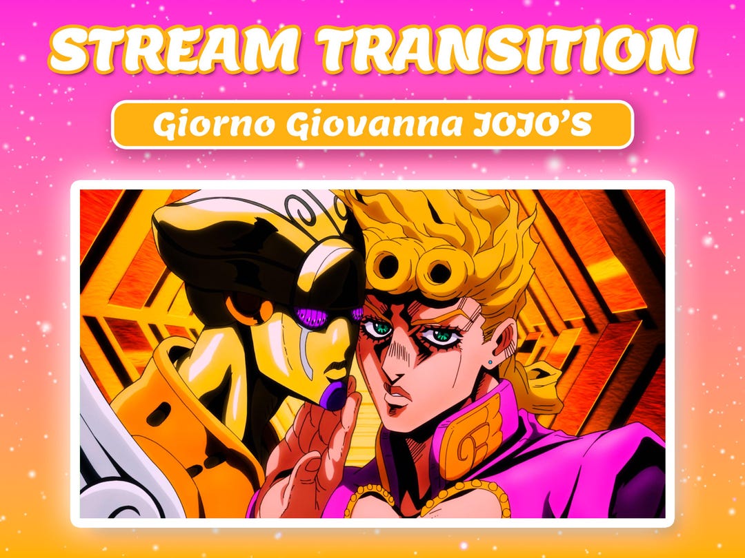 Anime Transition Golden Fight Overlay *WITH SOUND* - Stinger Overlay ...