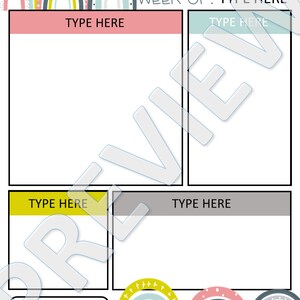 Boho Rainbow Class Newsletter Templates: Editable Classroom Decor - Etsy