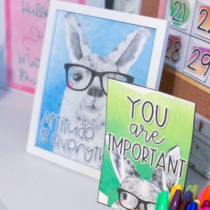 Hipster Animals Classroom Decor Bundle image 3