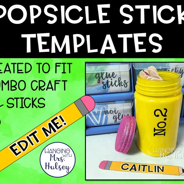 Popsicle Stick - Etsy