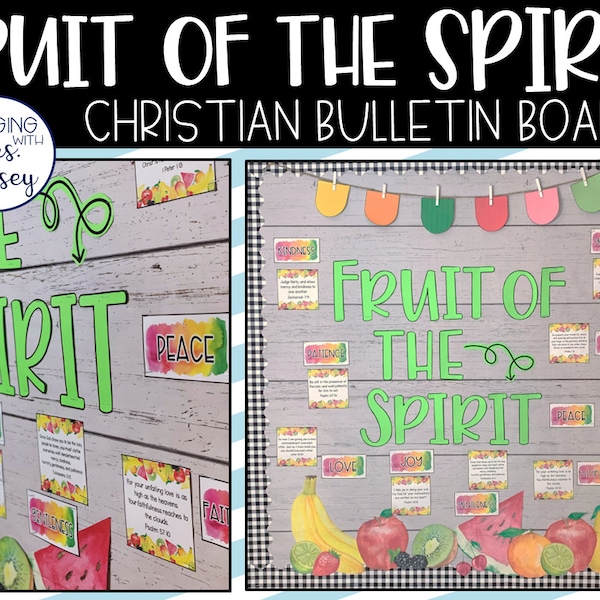 Fruit of the Spirit Bulletin Board